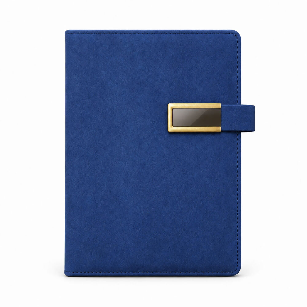 ANAFARTALAR LACİVERT TARİHSİZ DEFTER (15X21 CM) | Promosyon Ürünleri