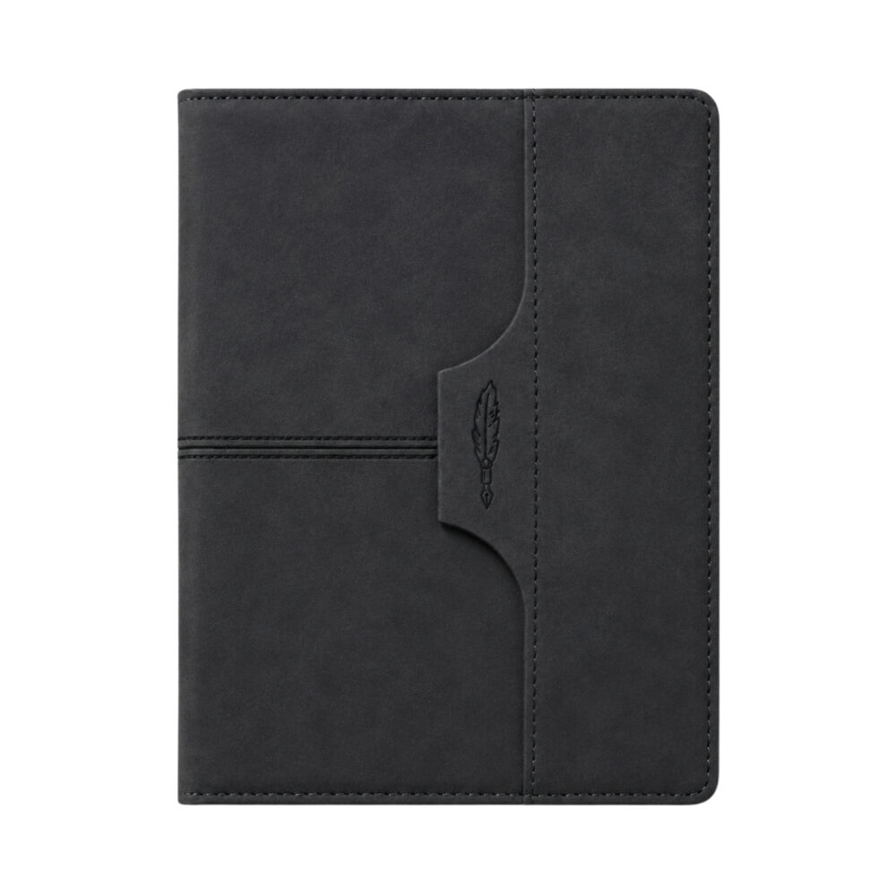 ATAKULE SİYAH TARİHSİZ DEFTER (15X21 CM) | Promosyon Ürünleri