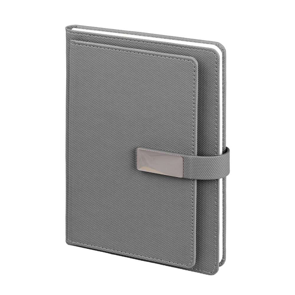 BESTEKAR GRİ TARİHSİZ DEFTER (15X21 CM) - Görsel 1