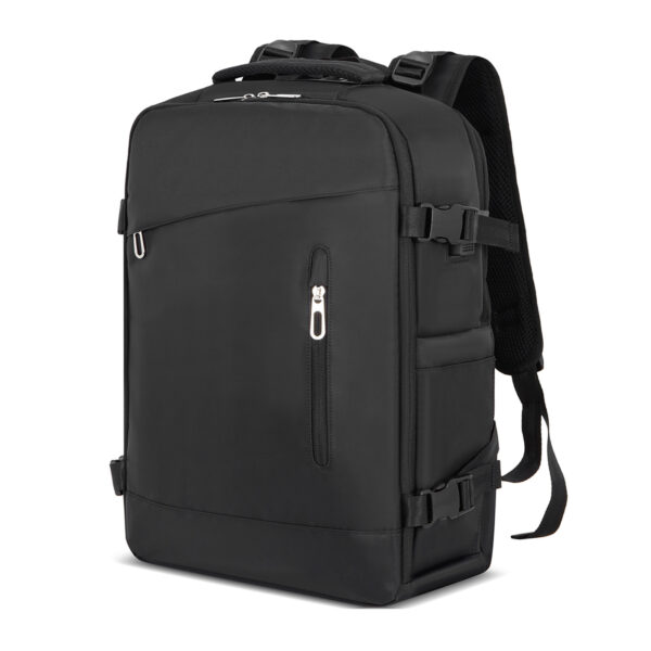 GEZGİN SİYAH LAPTOP BÖLMELİ SIRT ÇANTASI