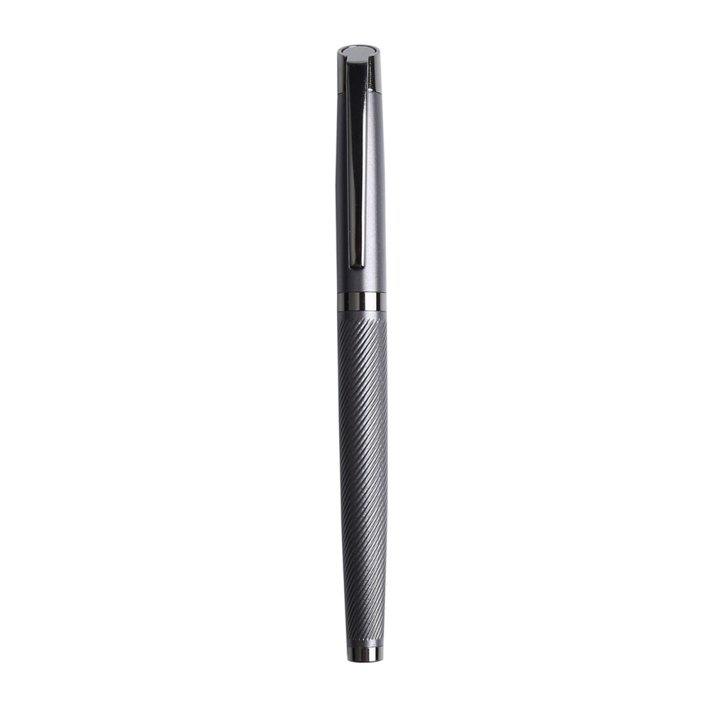 DÜZİÇİ FÜME METAL ROLLER KALEM | Promosyon Ürünleri
