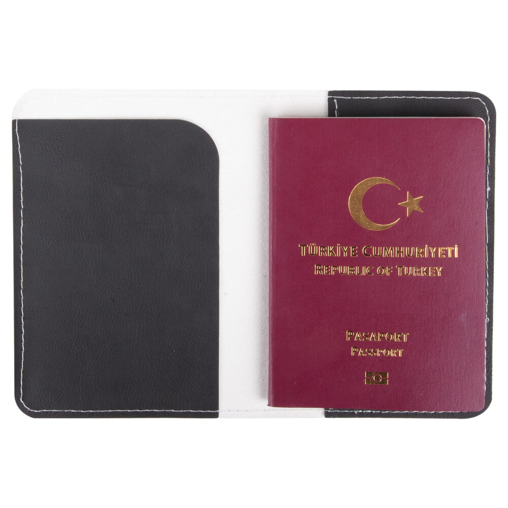 PASAPORTLUK BEYAZ DERİ | Promosyon Ürünleri