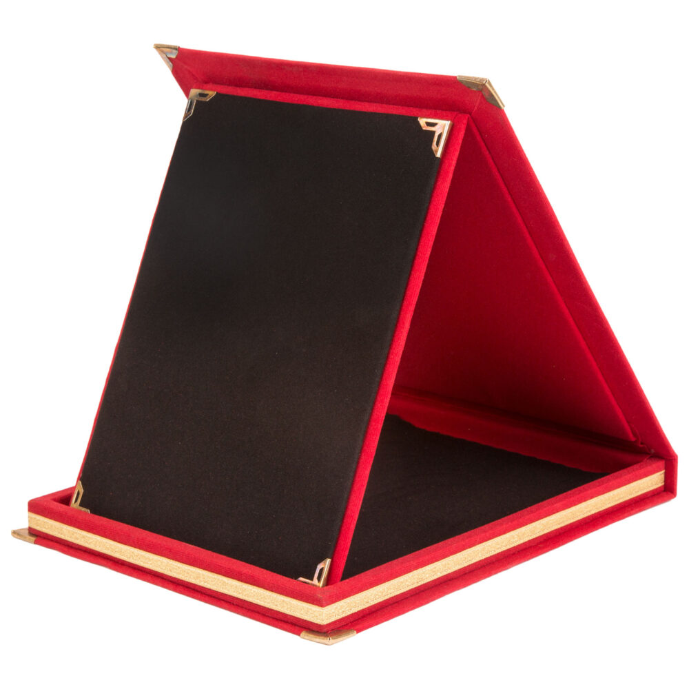 İNANÇ KIRMIZI ALBÜM PLAKET 9X12 CM | Promosyon Ürünleri