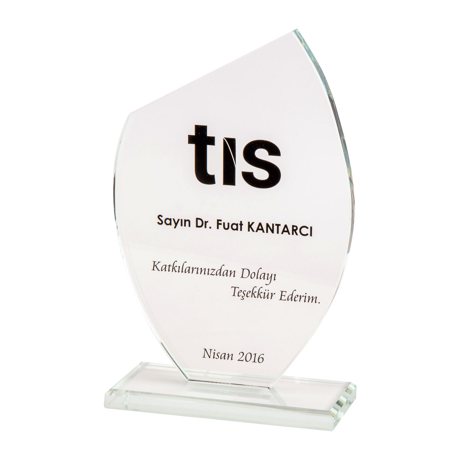 ONAT KRİSTAL PLAKET | Promosyon Ürünleri