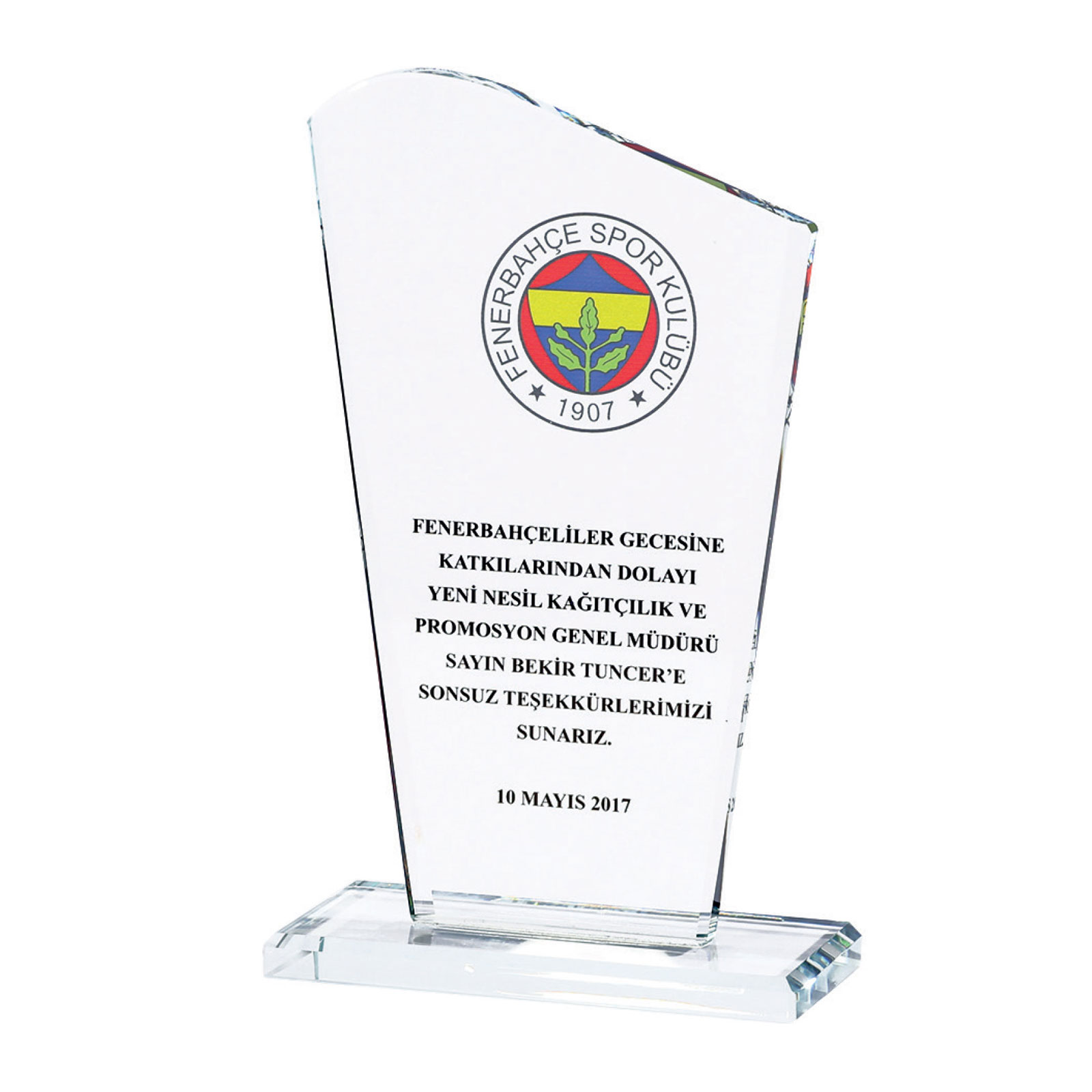 ÖNDER KRİSTAL PLAKET | Promosyon Ürünleri