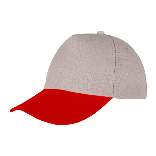 Papatya bej kirmizi polyester Şapka ekstra promosyon ekstra promosyon