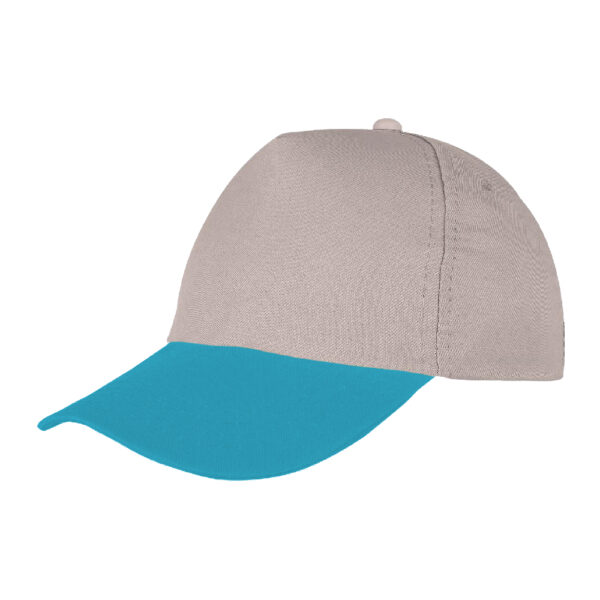 Papatya bej turkuaz polyester Şapka ekstra promosyon ekstra promosyon