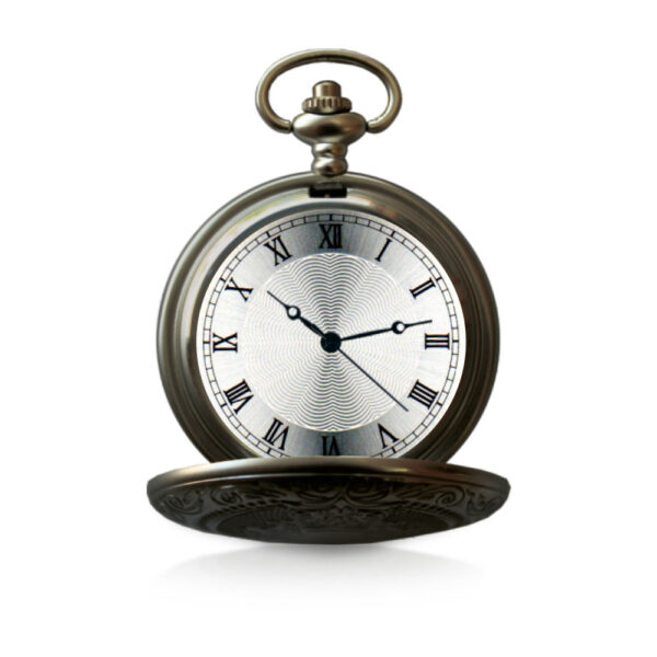 KÖSTEKLİ SİYAH CEP SAATİ