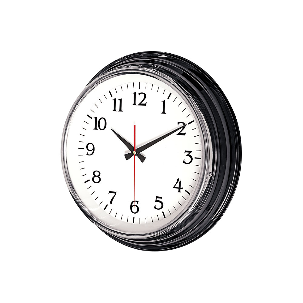 Kronos501 sİyah metal kasa duvar saatİ 415 mm ekstra promosyon ekstra promosyon