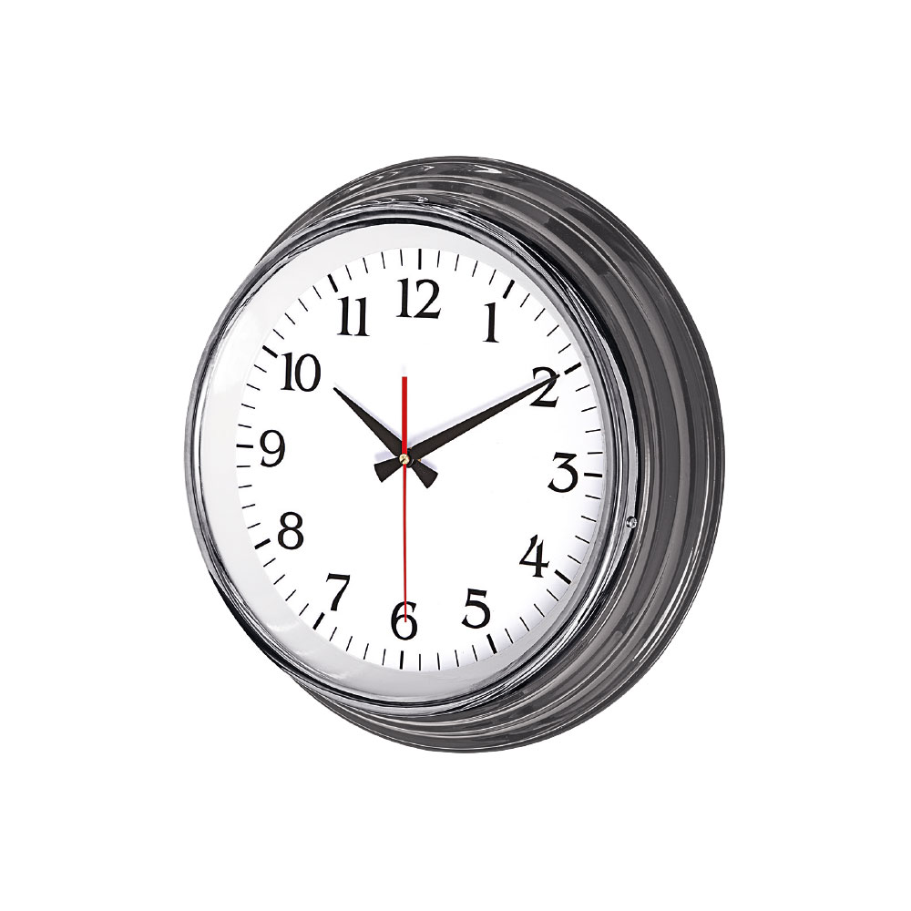 Kronos501 fÜme metal kasa duvar saatİ 415 mm ekstra promosyon ekstra promosyon