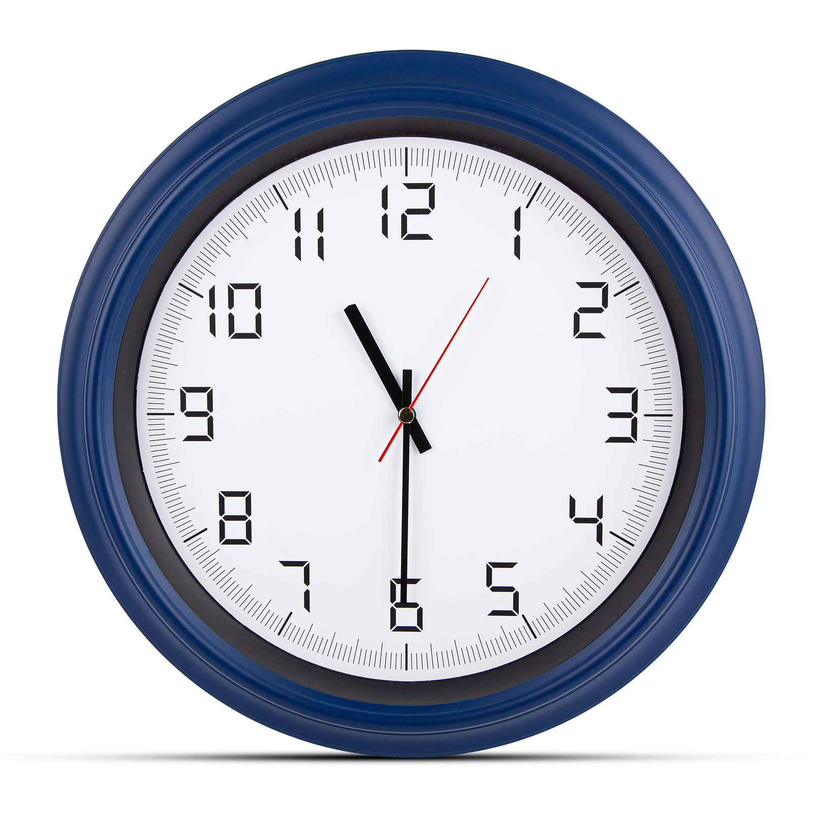 Atlas lacİvert plastİk kasa duvar saatİ 380mm ekstra promosyon ekstra promosyon