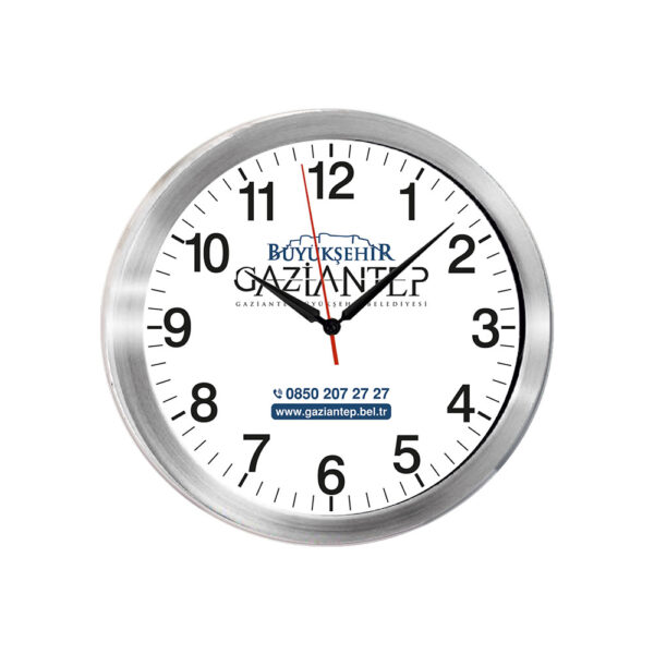 Tİtan081 metal kasa duvar saatİ 400 mm ekstra promosyon ekstra promosyon