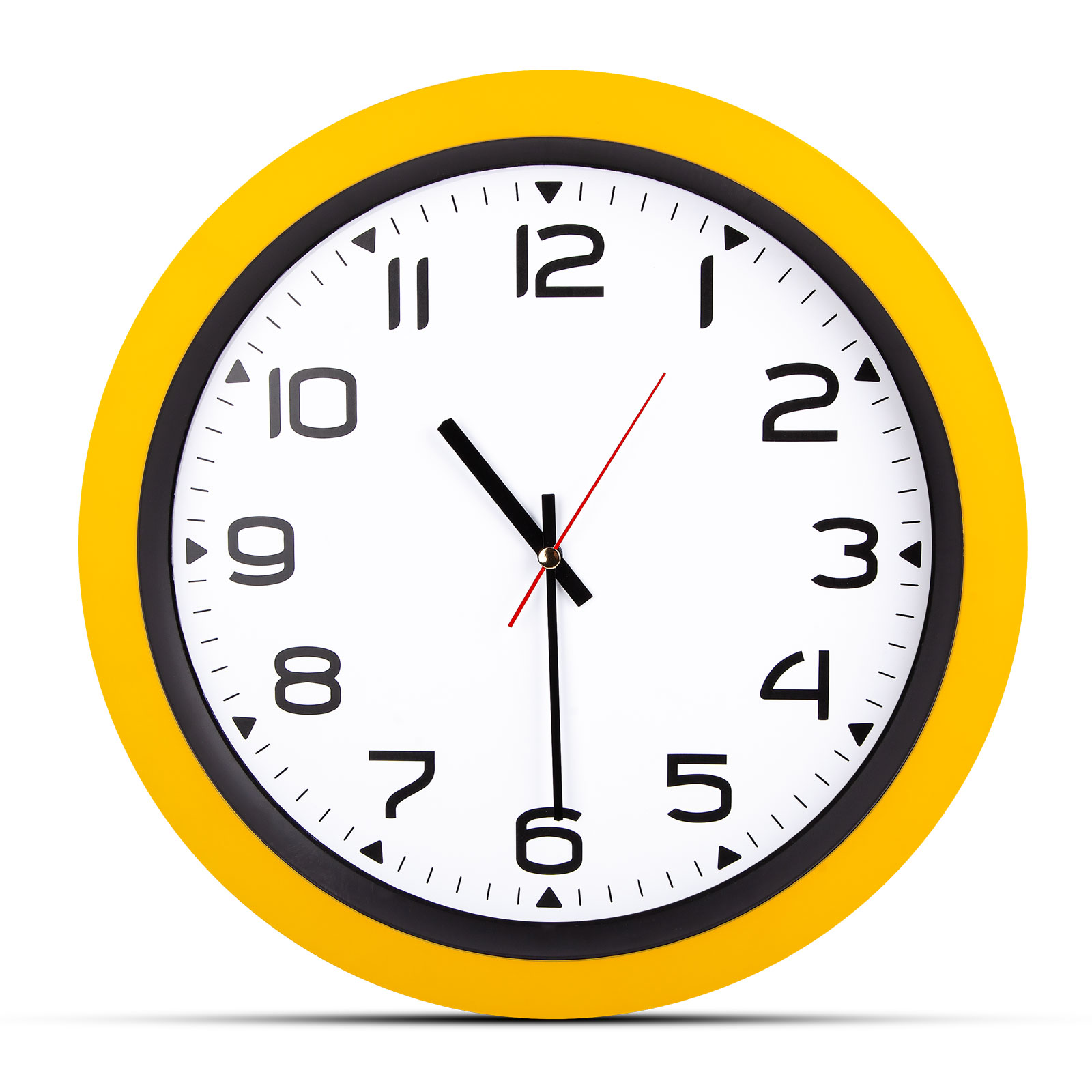 Hera sari plastİk kasa duvar saatİ 350mm ekstra promosyon ekstra promosyon