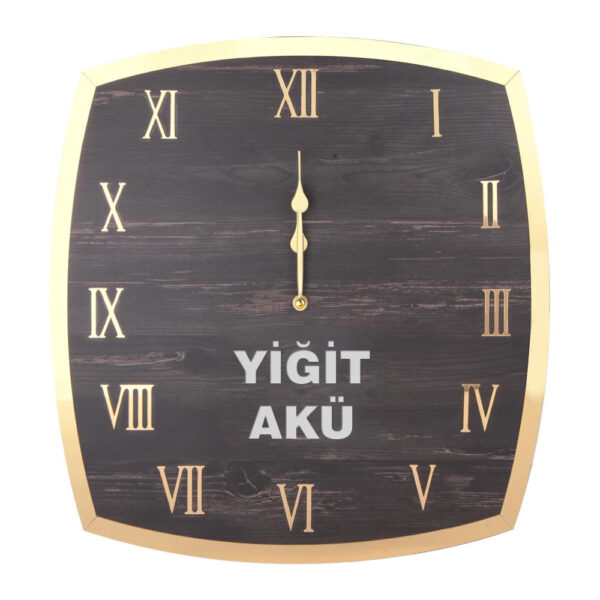 Flora ahŞap duvar saatİ 410x410 mm ekstra promosyon ekstra promosyon