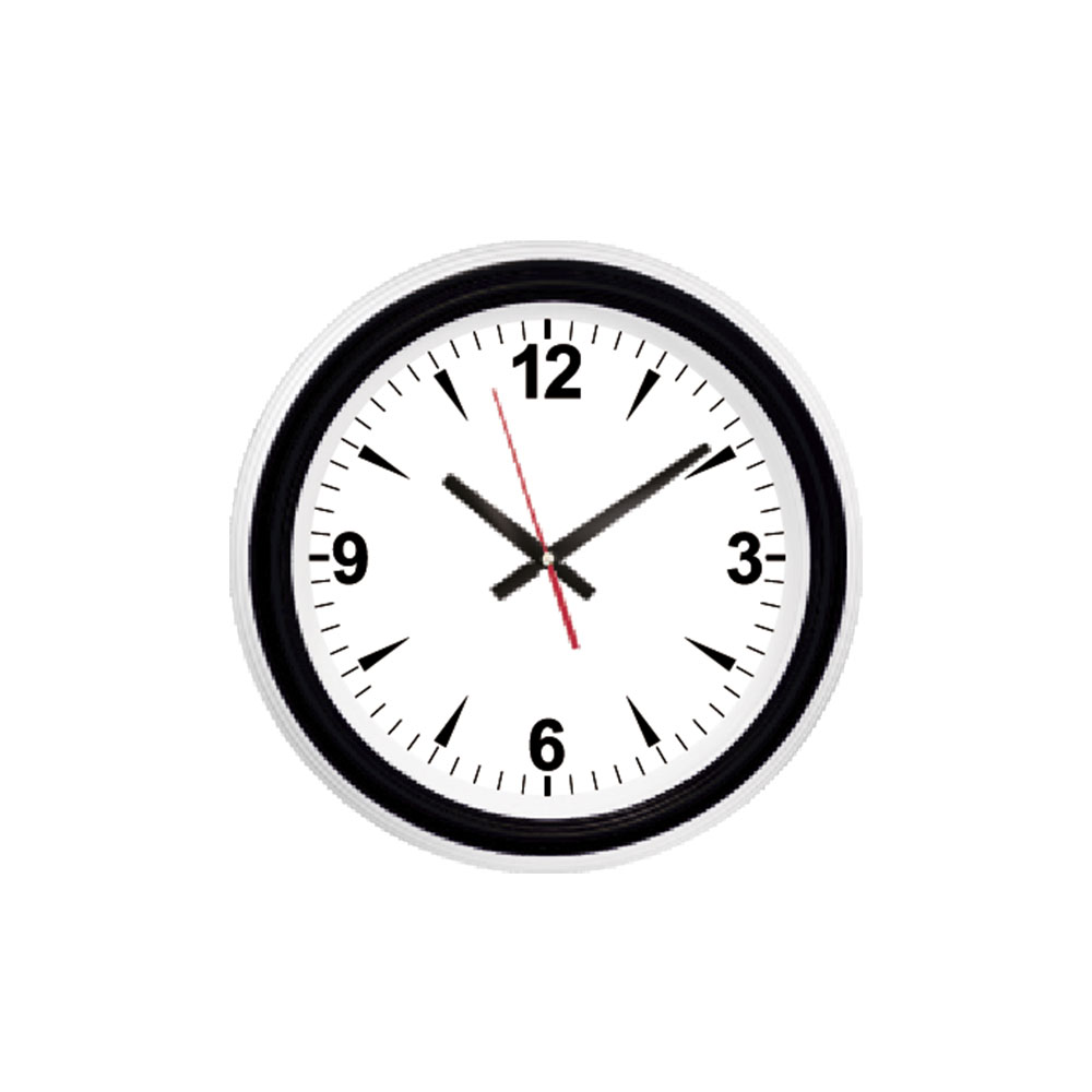 Sedna526 sİyah beyaz brİstol kadran duvar saatİ 480 mm ekstra promosyon ekstra promosyon