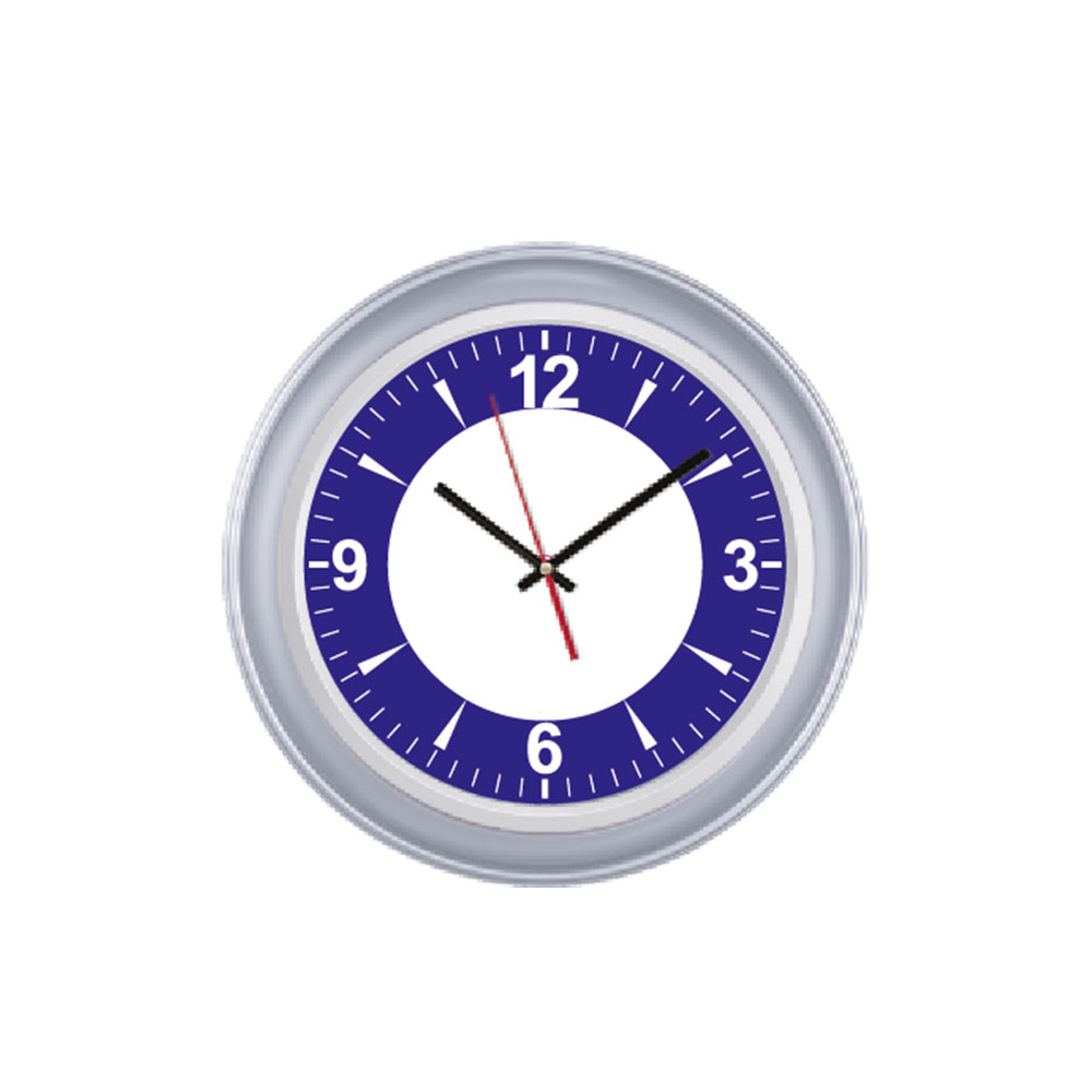 Bendİs509 gÜmÜŞ brİstol kadran duvar saatİ 400 mm ekstra promosyon ekstra promosyon