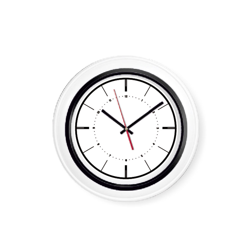 Bendİs509 sİyah beyaz brİstol kadran duvar saatİ 400 mm ekstra promosyon ekstra promosyon