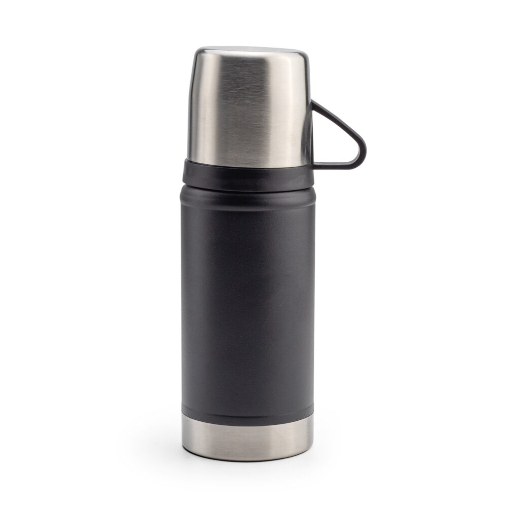 KARTEPE SİYAH 500 ML BARDAKLI TERMOS