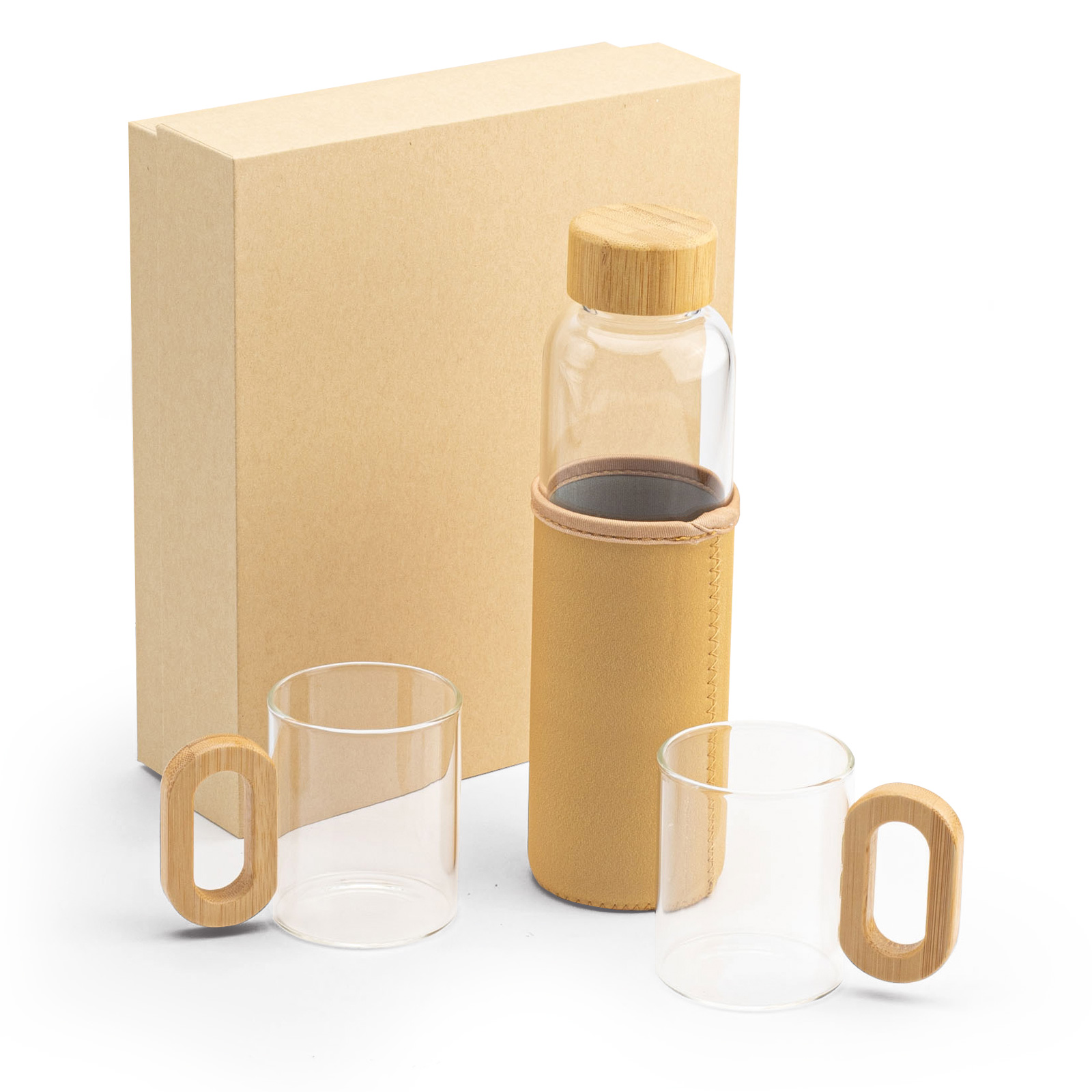 Yudum 550 ml cam matara setİ ekstra promosyon ekstra promosyon