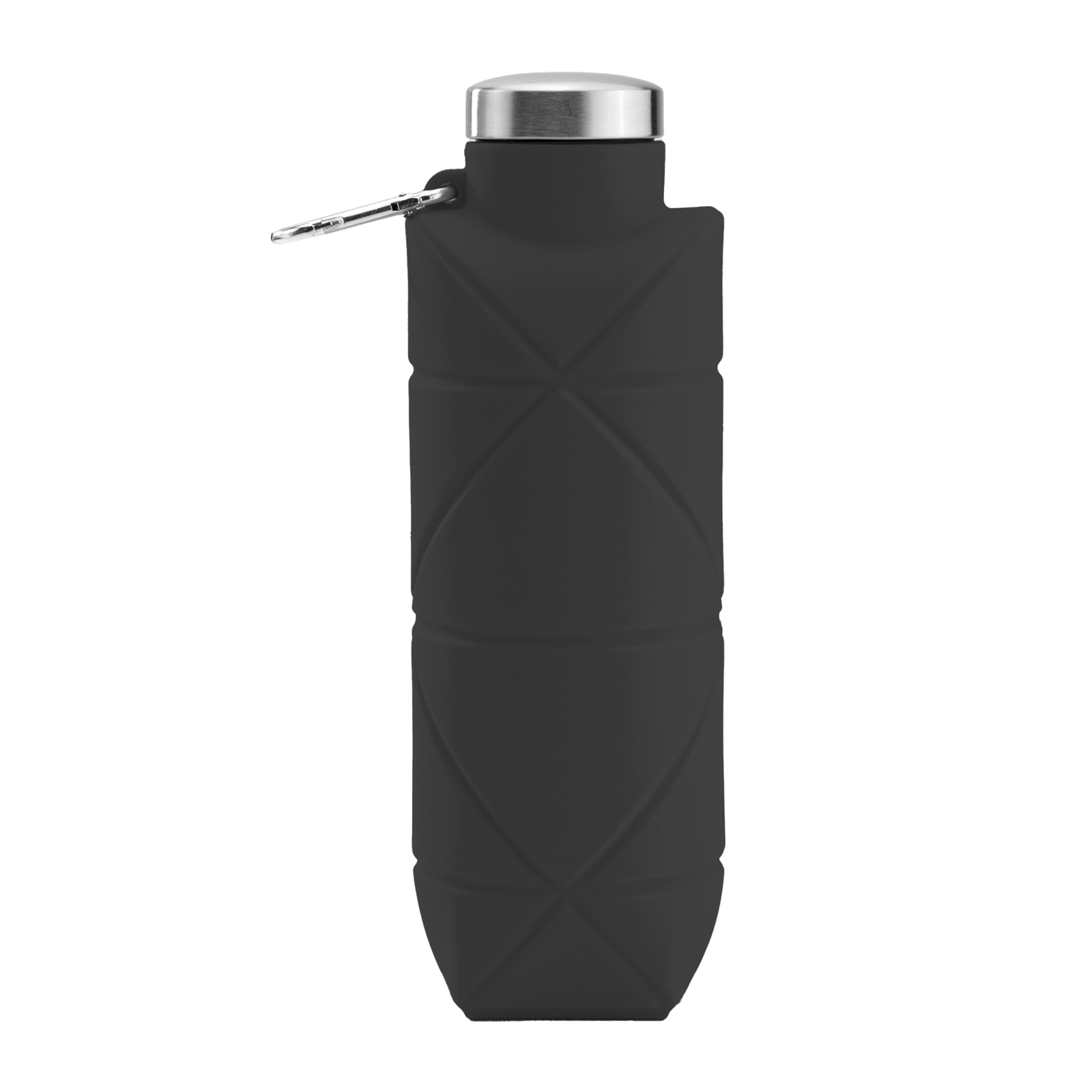 Aydenİz sİyah 700 ml katlanabİlİr sİlİkon matara ekstra promosyon ekstra promosyon