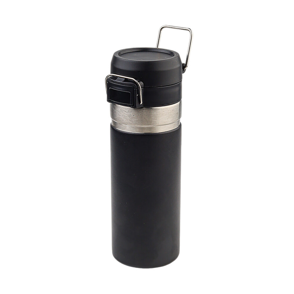 AYVALIK SİYAH 500 ML TERMOS - Görsel 1