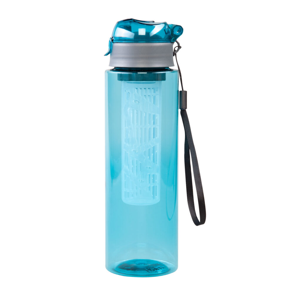 ERİKLİ MAVİ 800 ML DETOKSLU SAN MATARA | Promosyon Ürünleri