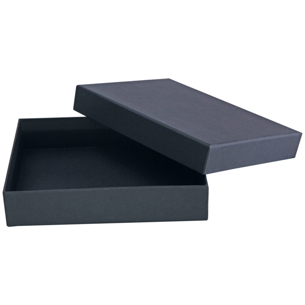 SELVİ SİYAH GEÇME KAPAK POWERBANK KUTU (17X13X3 CM) | Promosyon Ürünleri