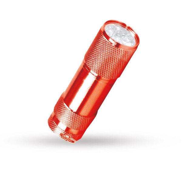 İspİnoz kirmizi 9 led el fenerİ ekstra promosyon ekstra promosyon