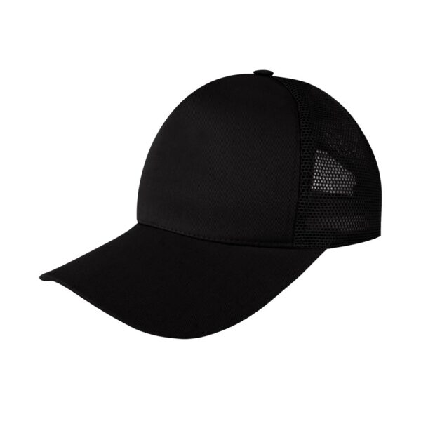 GELİNCİK SİYAH FİLELİ COTTON ŞAPKA