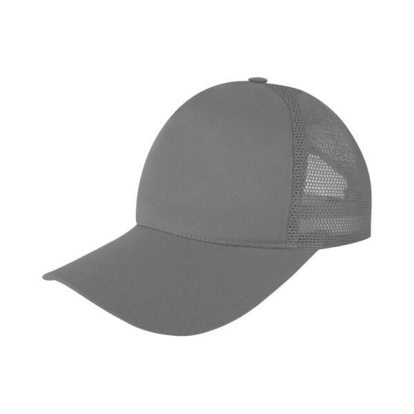 Gelİncİk grİ fİlelİ cotton Şapka ekstra promosyon ekstra promosyon